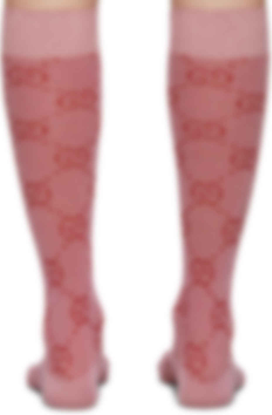 gucci pink socks