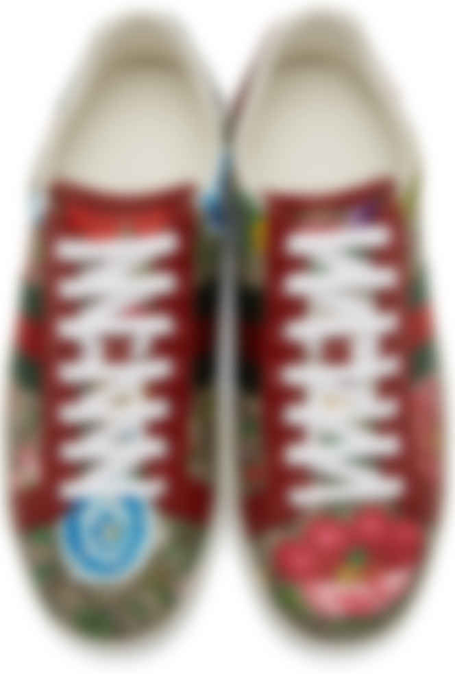 gucci multicolor sneakers