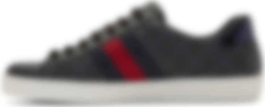 black gg supreme ace sneakers