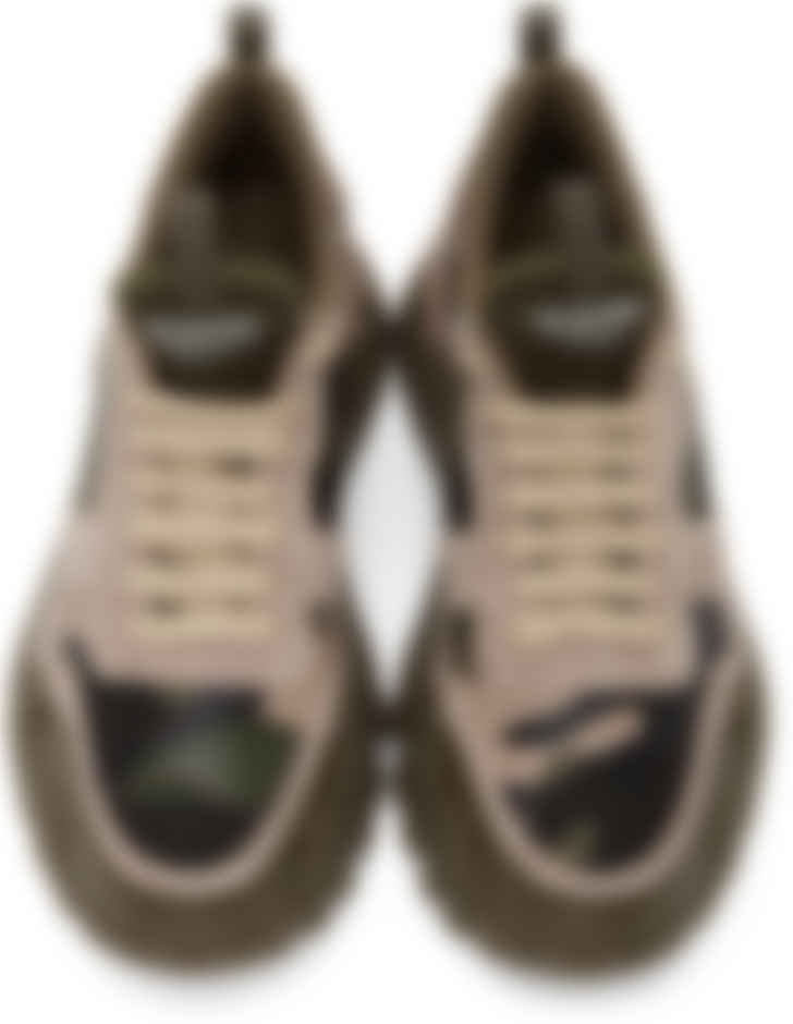 valentino rockrunner pink khaki camo