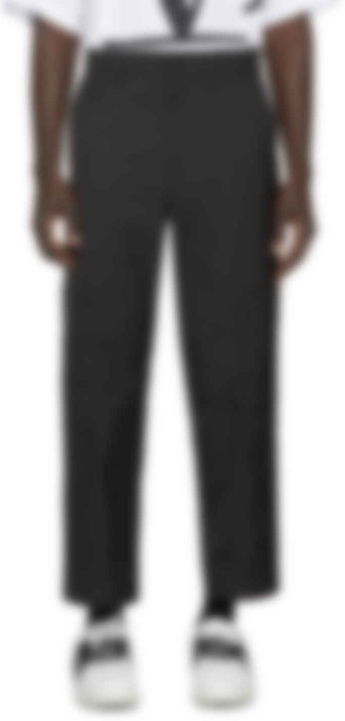 black tech pants