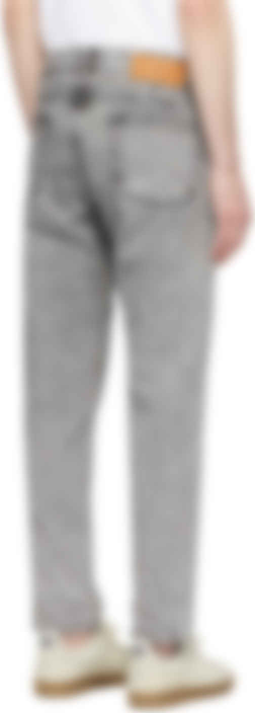 grey carrot fit jeans