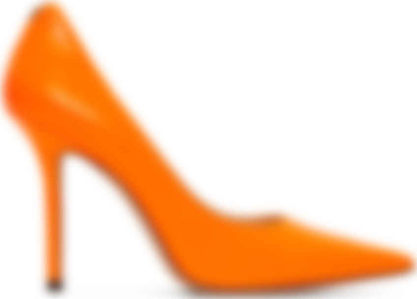 jimmy choo orange heels