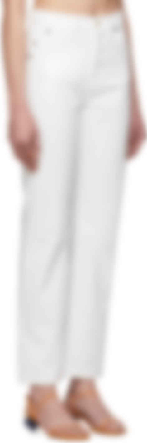 jacquemus white jeans