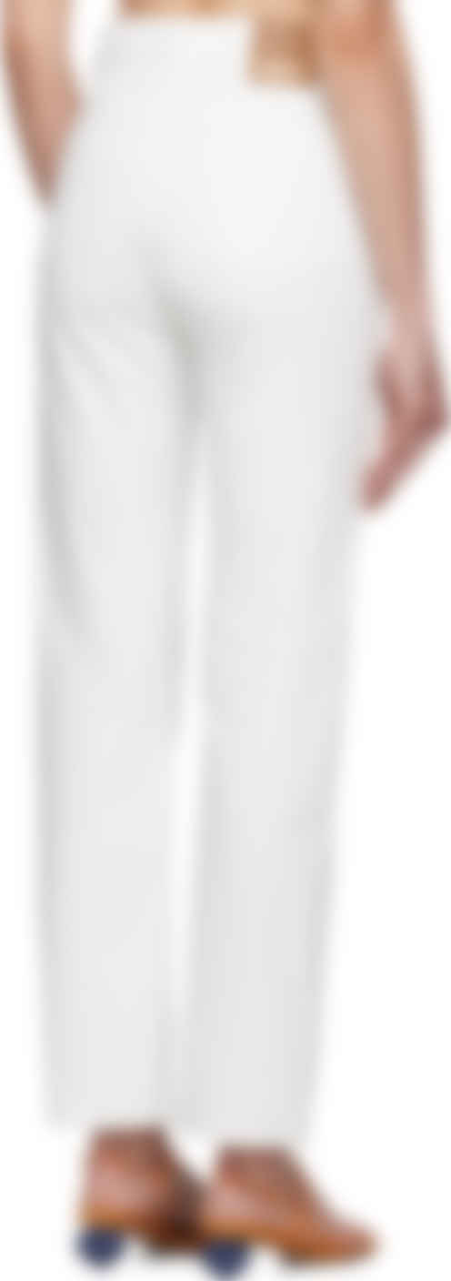 jacquemus white jeans