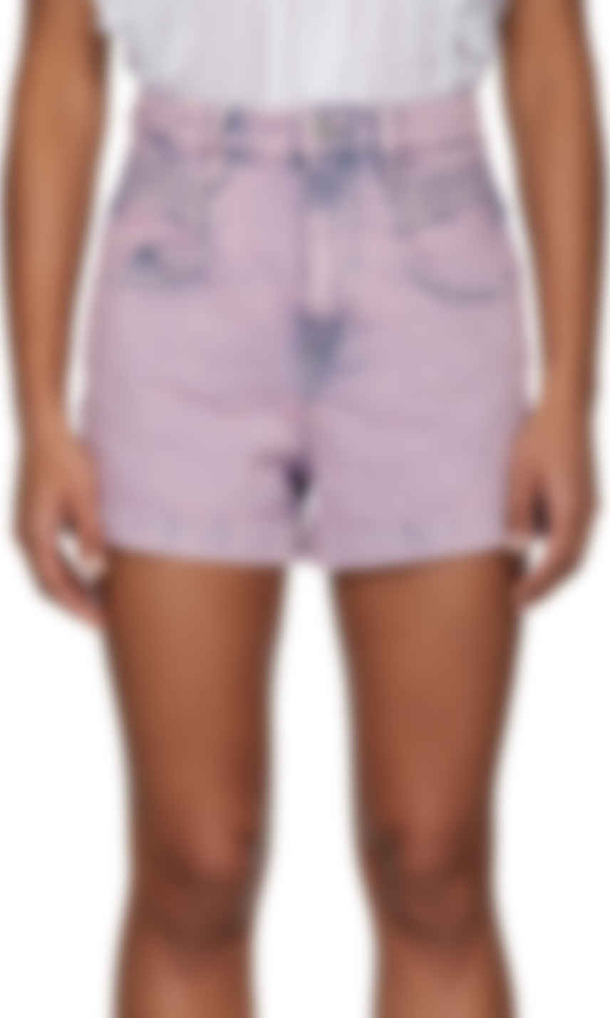 Pink Denim Hiana Shorts By Isabel Marant Etoile On Sale Shop isabel marant parana shorts and save up to 40%. ssense