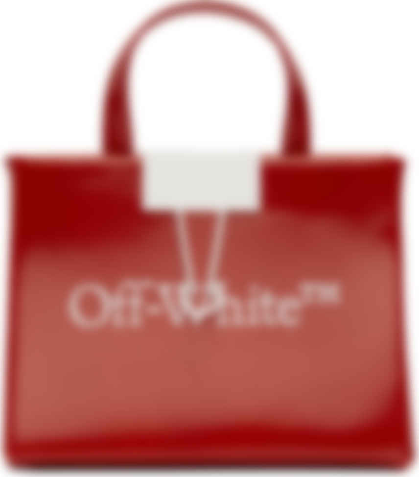 Off-White: Red Baby Box Bag | SSENSE