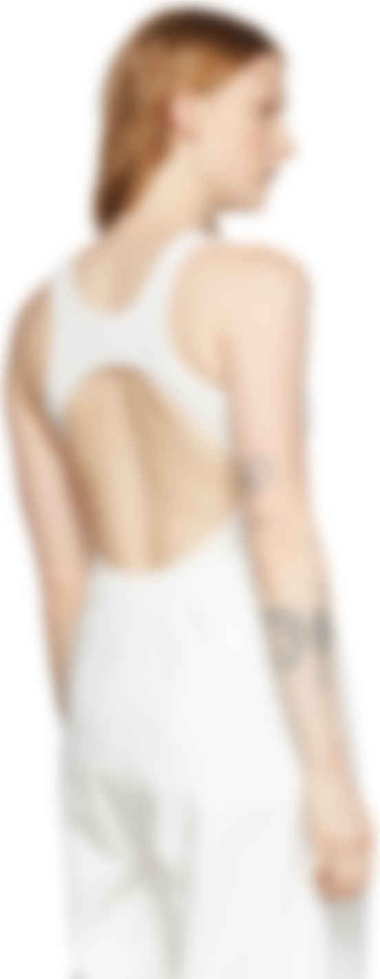 white backless bodysuit
