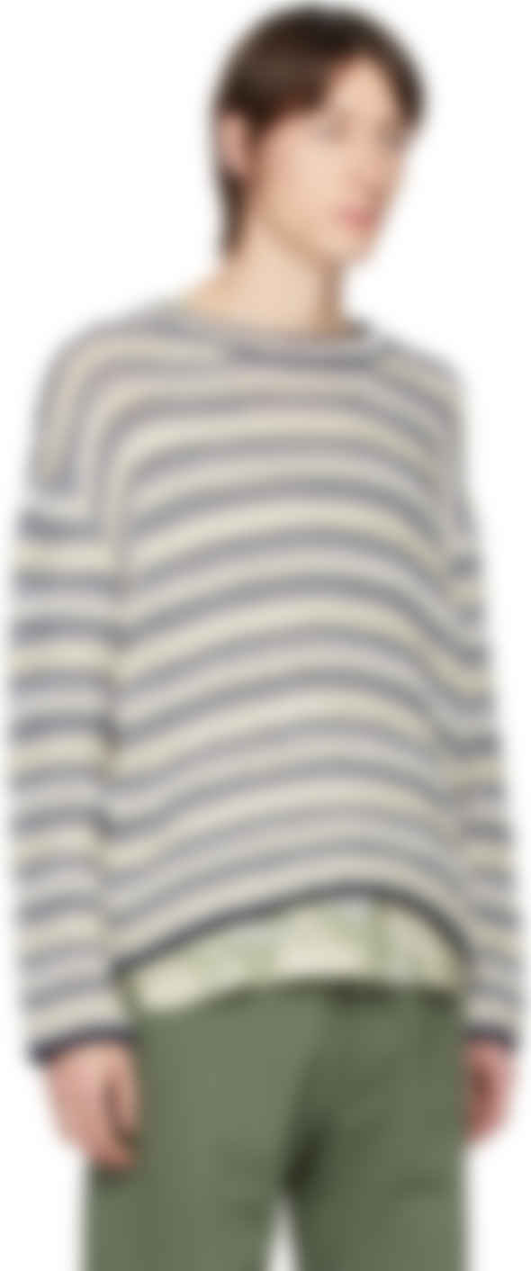 long sleeve striped sweater