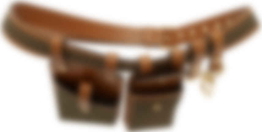 green fendi belt