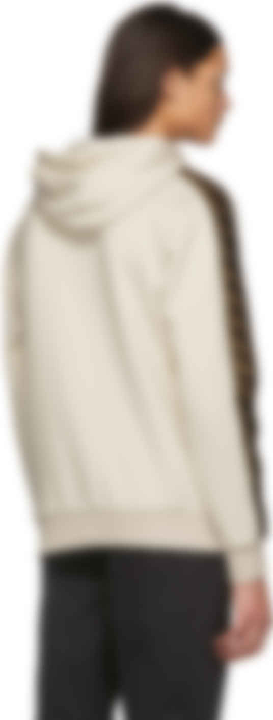 fendi tape hoodie