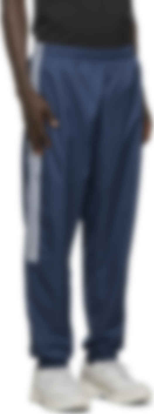 blue adidas track pants