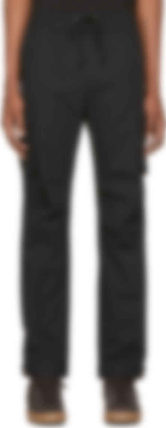 john elliott cargo pants black