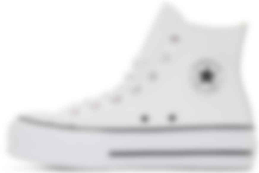 converse white leather lift