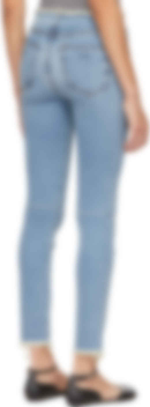 unravel lace up jeans