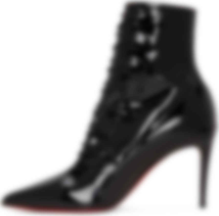 louboutin patent boots