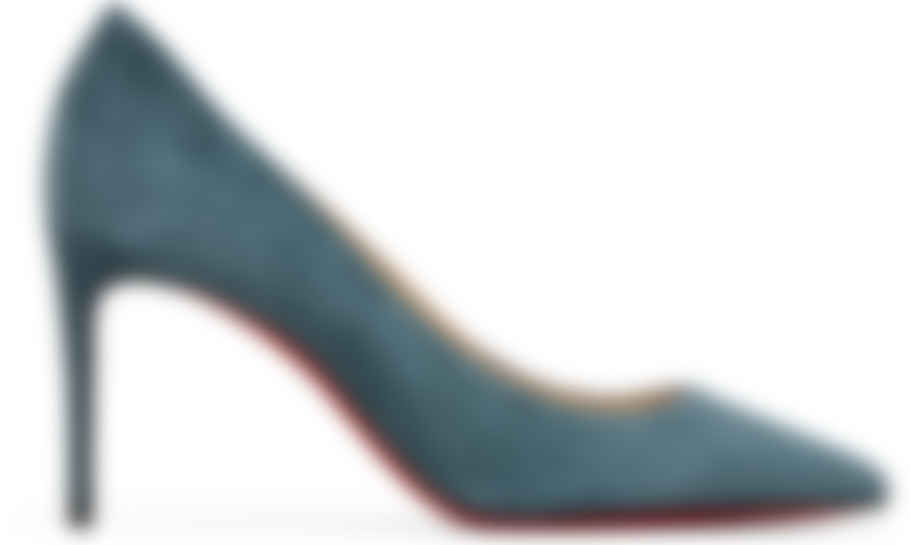 Christian Louboutin: Blue Suede Kate 85 