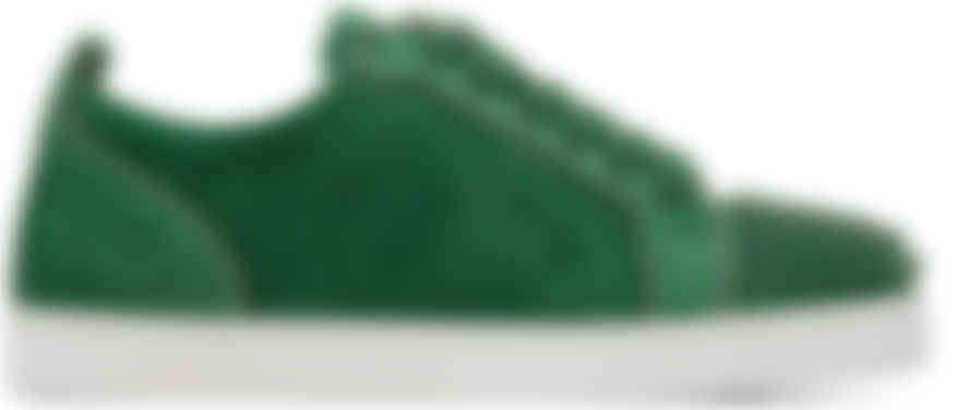 green christian louboutin sneakers