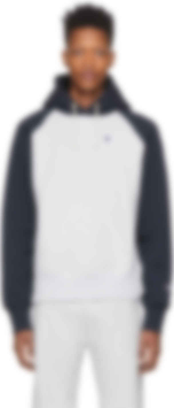 champion long sleeve fleece hoodie