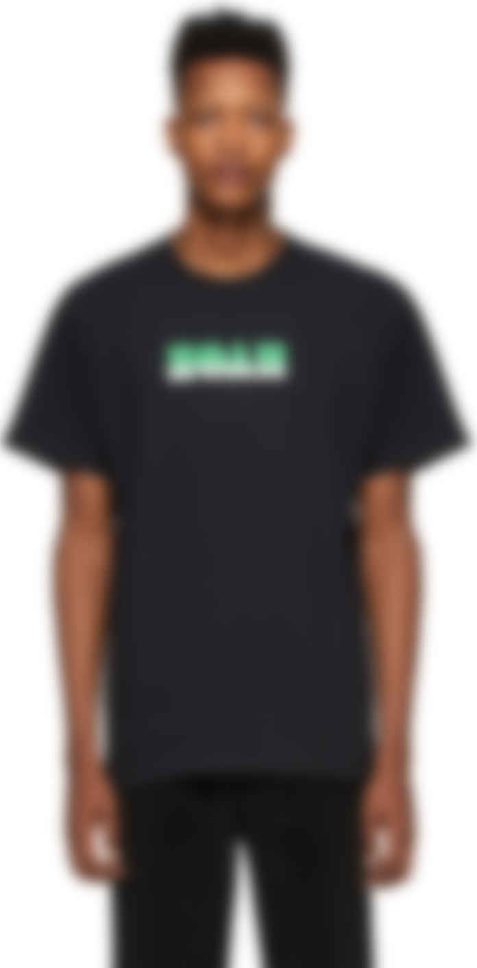 black gradient crewneck