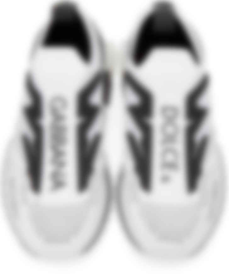 dolce & gabbana black sorrento sneakers