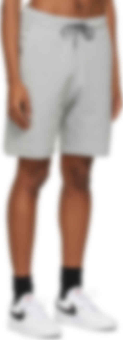 nike grey tech shorts