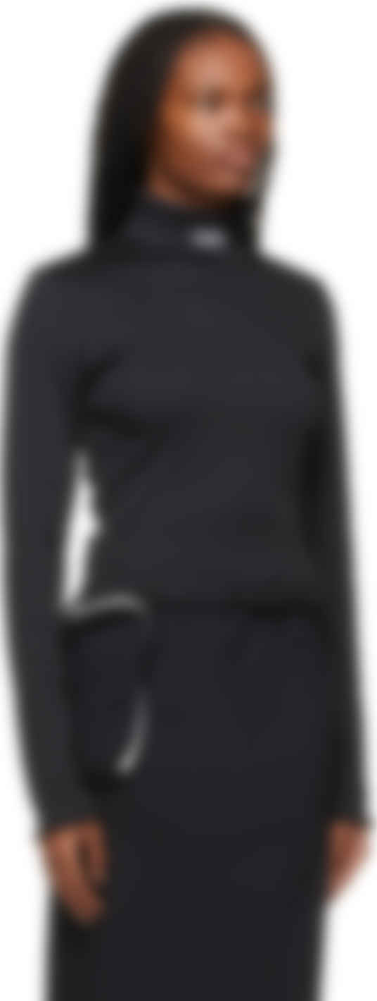 nike black turtleneck