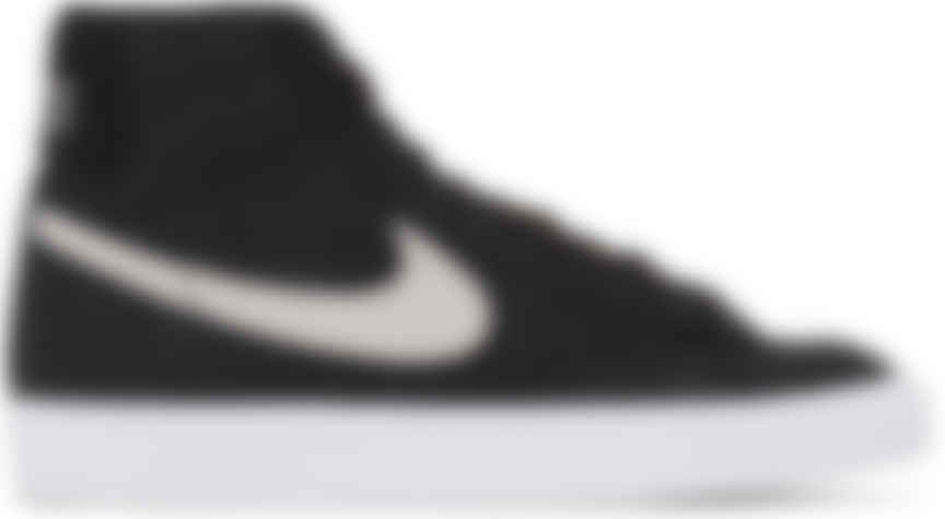 black suede blazer mid vintage sneakers
