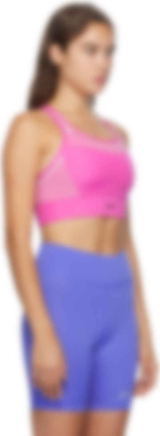 nike pink bra