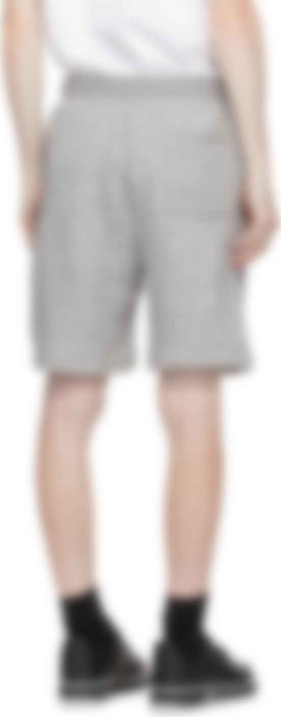 nike heritage shorts grey