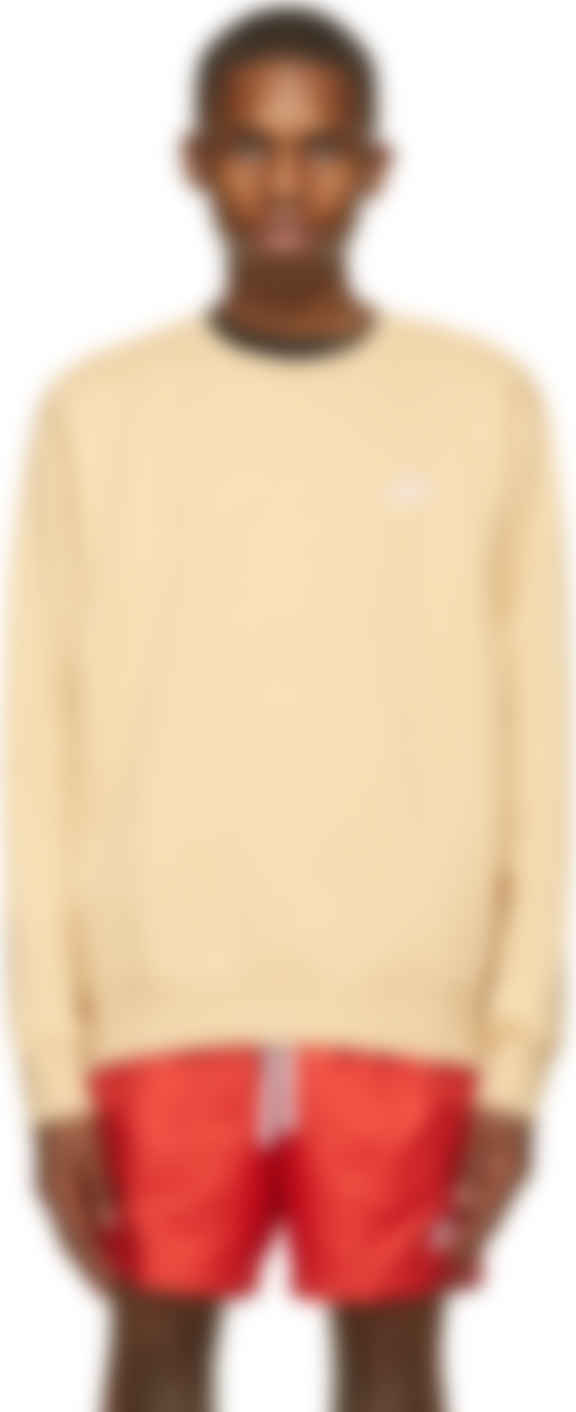 nike club beige sweatshirt
