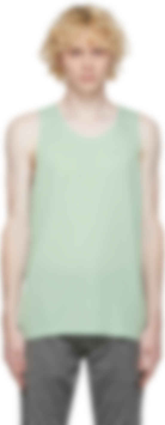 green nike tank top