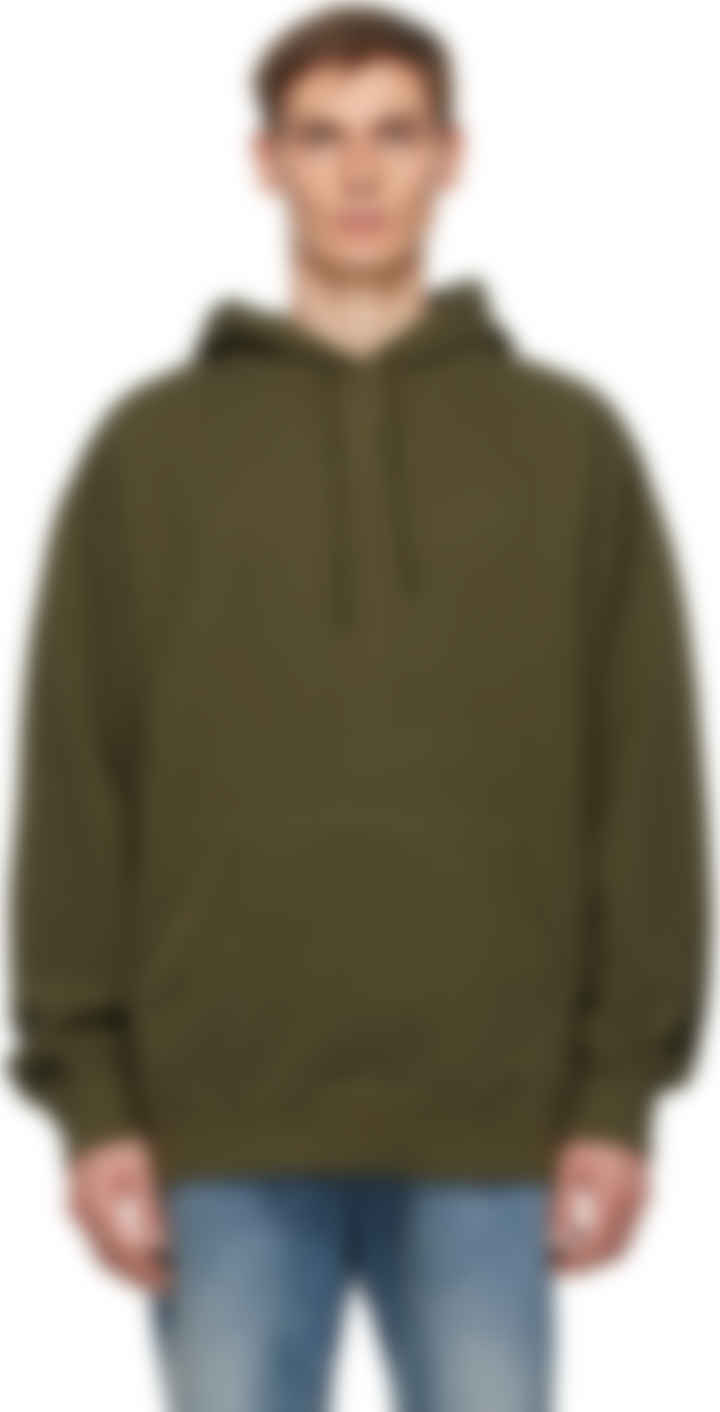 green vintage hoodie