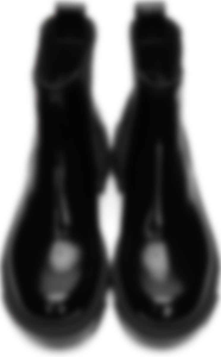 Black Leather Shaye Boots By Rag Bone On Sale