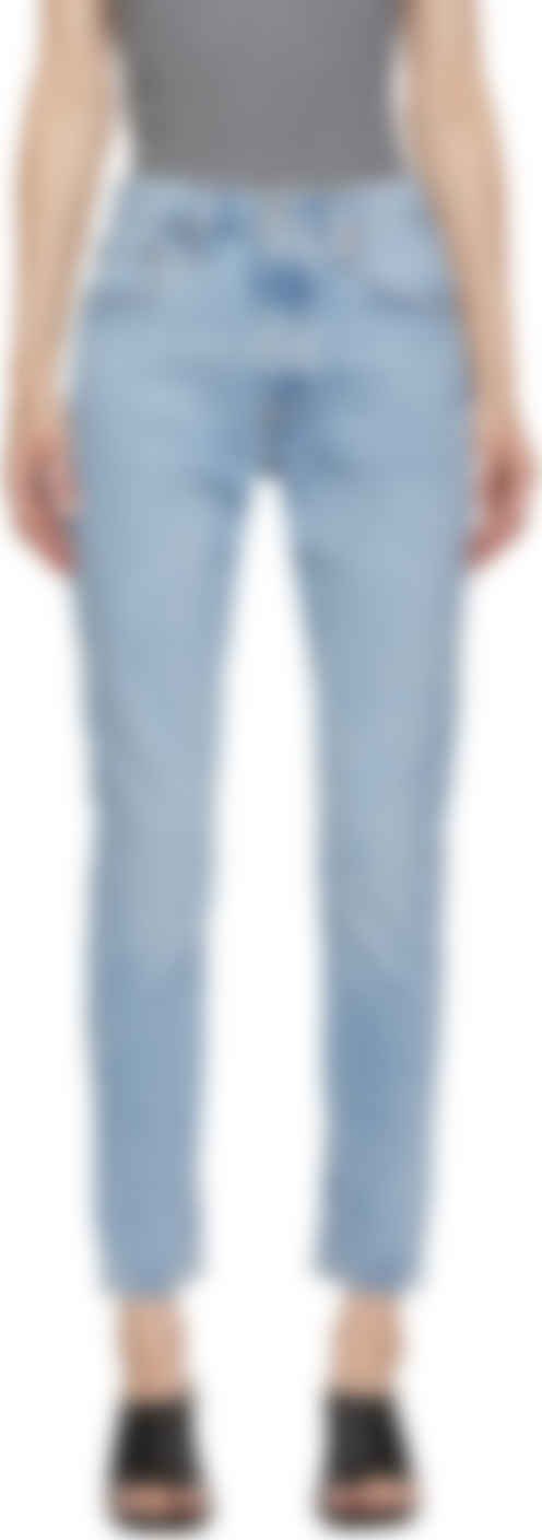 levi's blue skinny jeans
