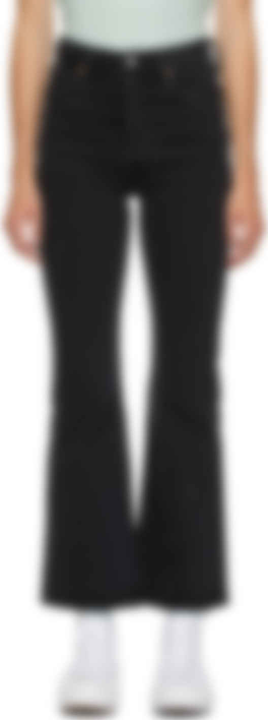 black levi bootcut jeans