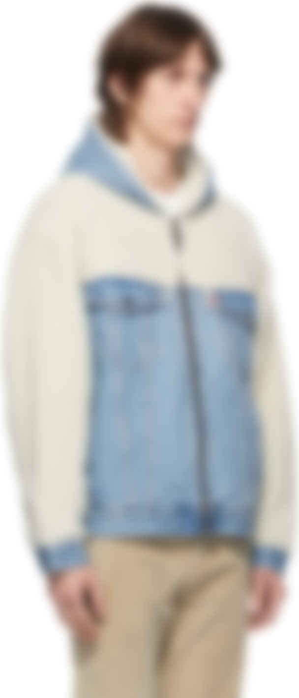off white trucker jacket