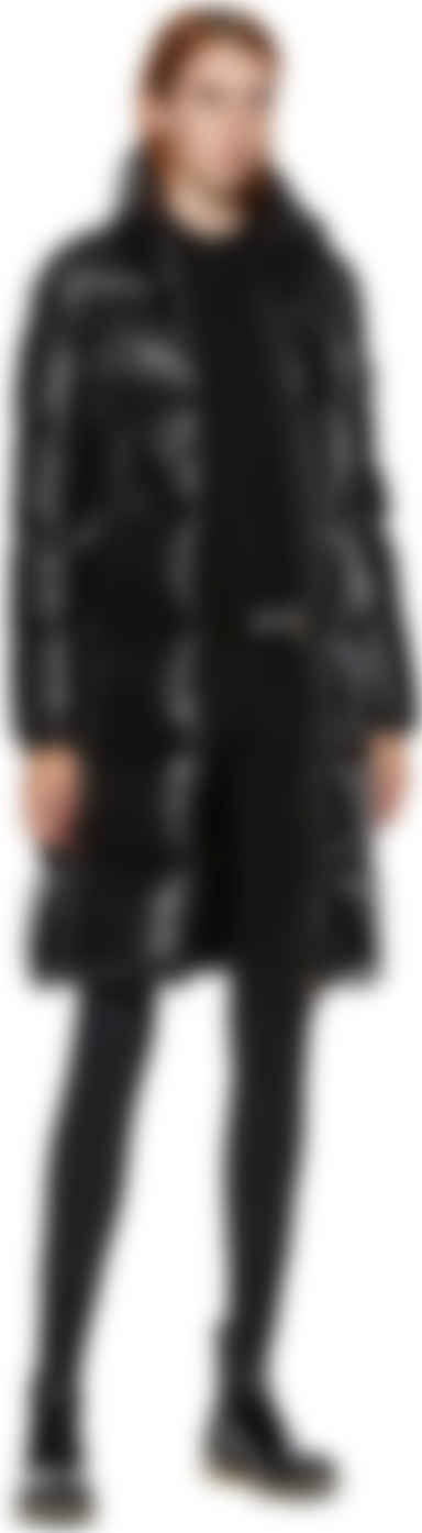 moncler shiny coat