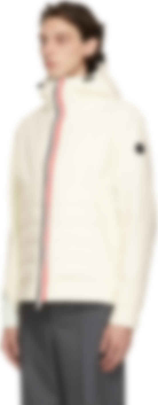 moncler off white down jacket