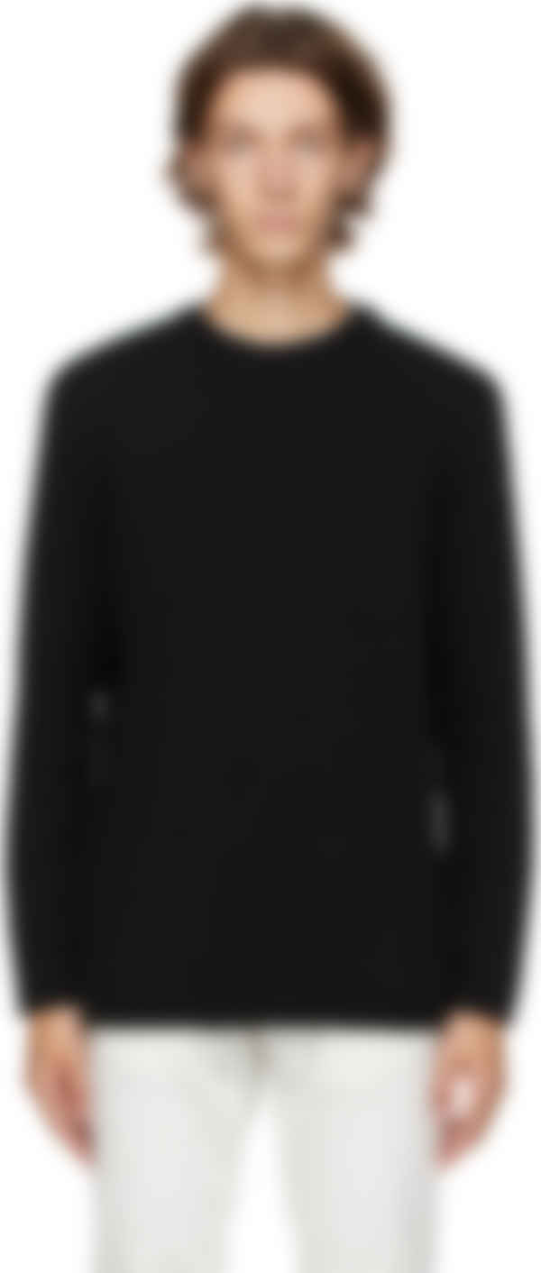 moncler black sweater