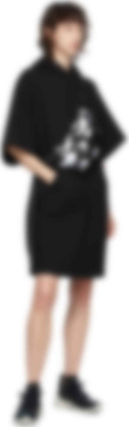 mcqueen black dress
