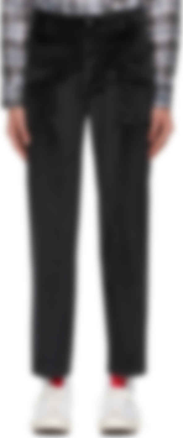 velvet cargo pants