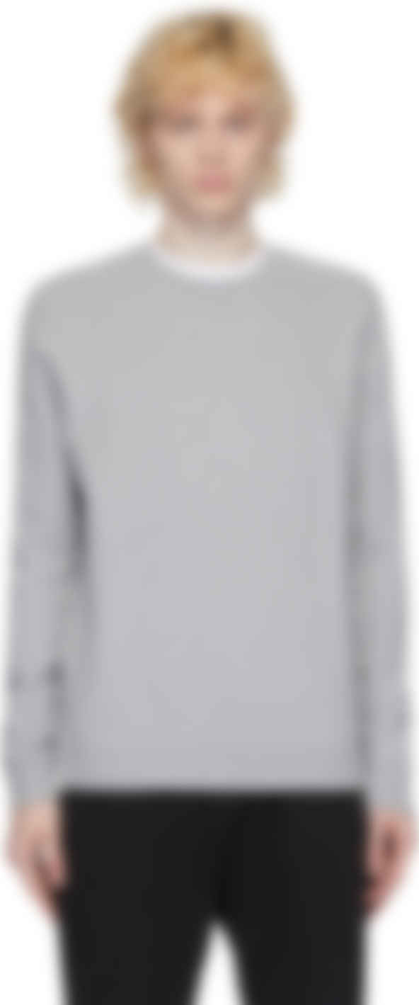 sunspel crew neck sweatshirt