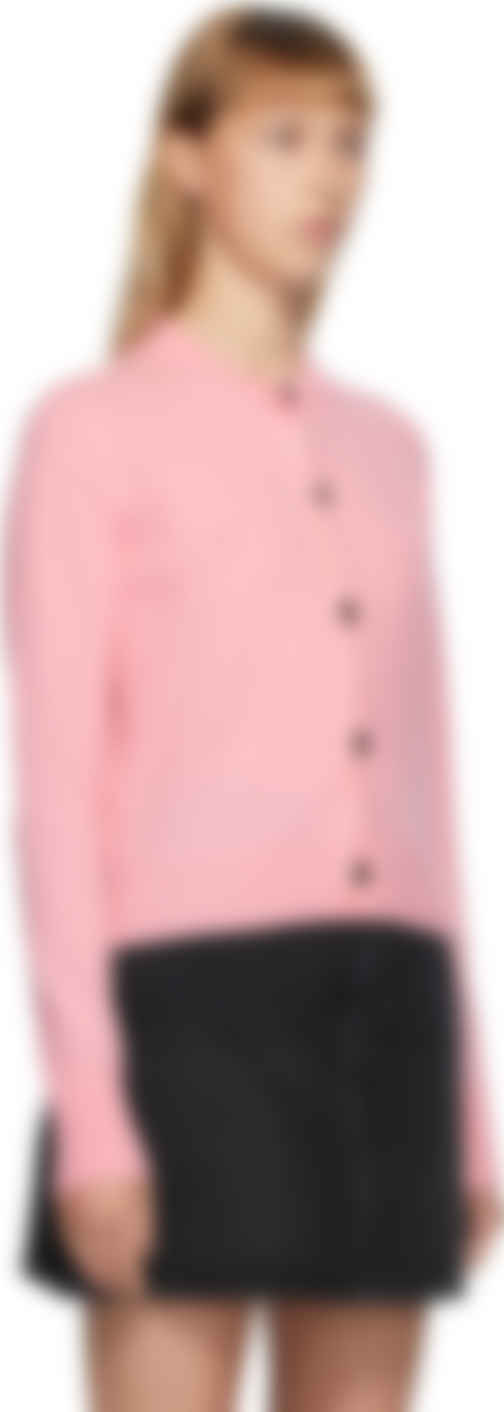 acne studios crewneck cardigan