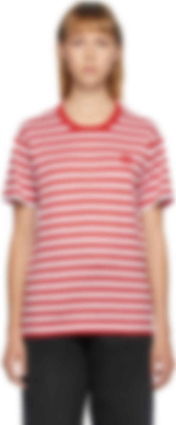 acne studios striped t shirt