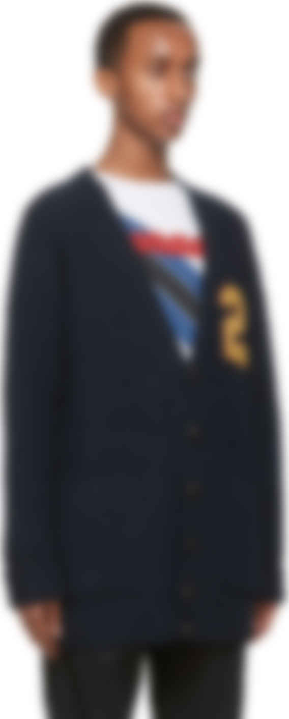 navy boyfriend cardigan uk