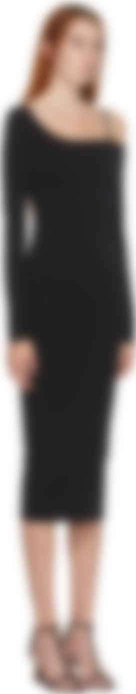 helmut lang one shoulder dress