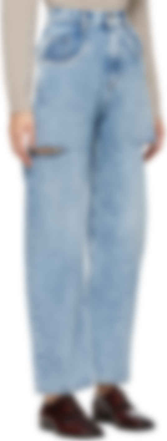 slit jeans