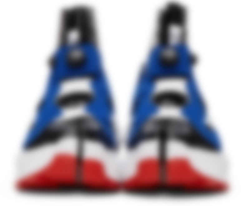 Maison Margiela Black Blue Reebok Edition Tabi Instapump Fury Lo Sneakers Ssense