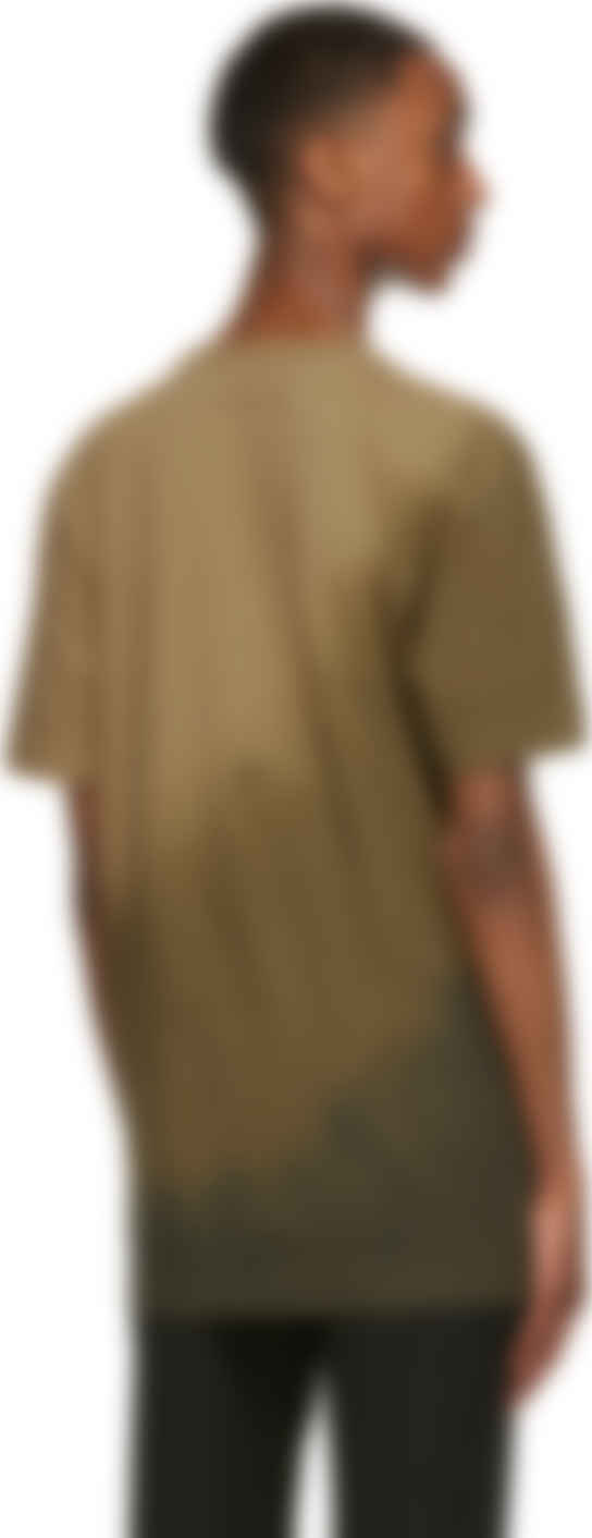 moncler khaki t shirt
